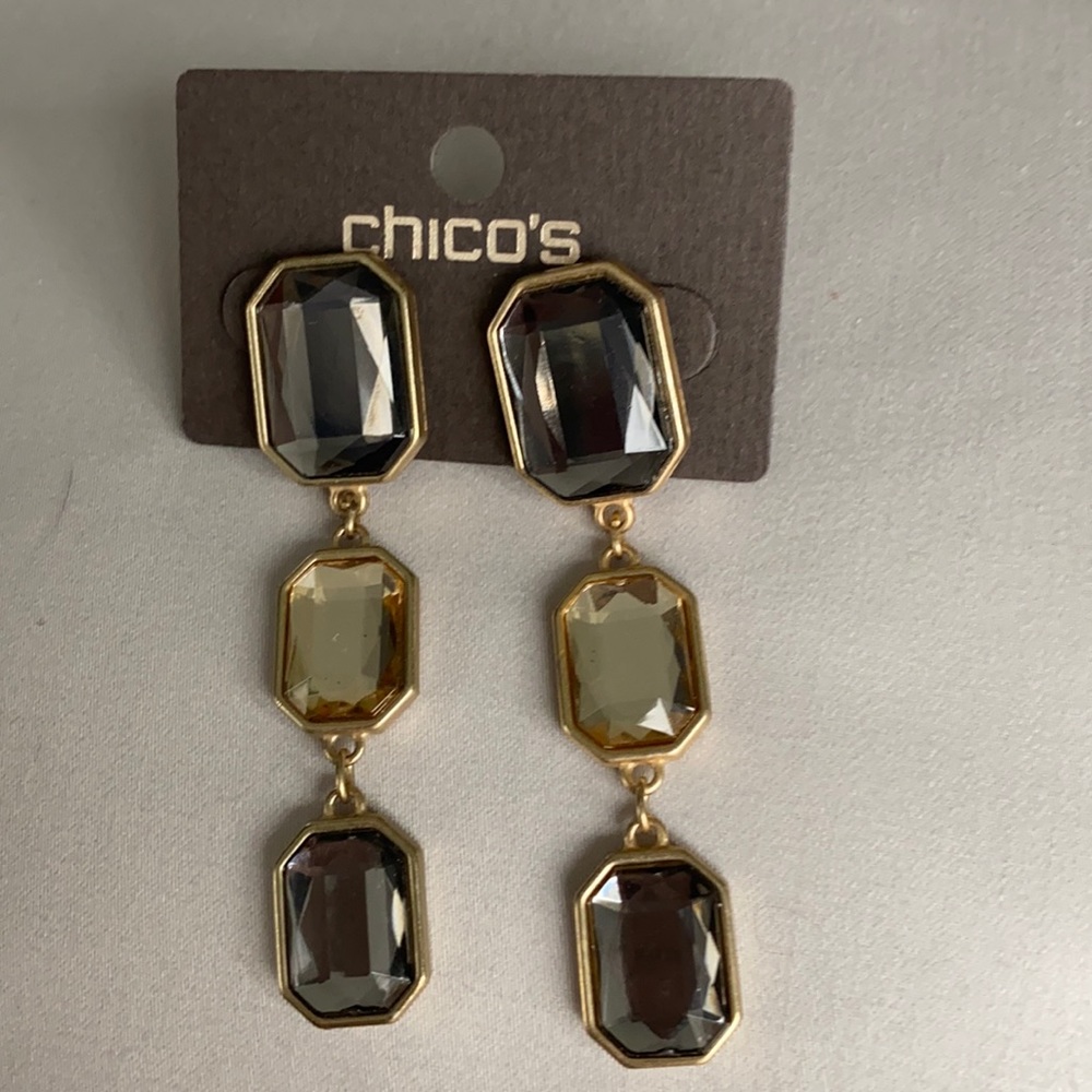 Chico’s Holiday glitz earrings